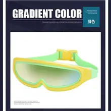 Очки для плавания на открытом воздухе, большая коробка, высокое разрешение, водонепроницаемая, большая коробка, большое видение, силикагель, цельные очки для плавания, скоростная рыба