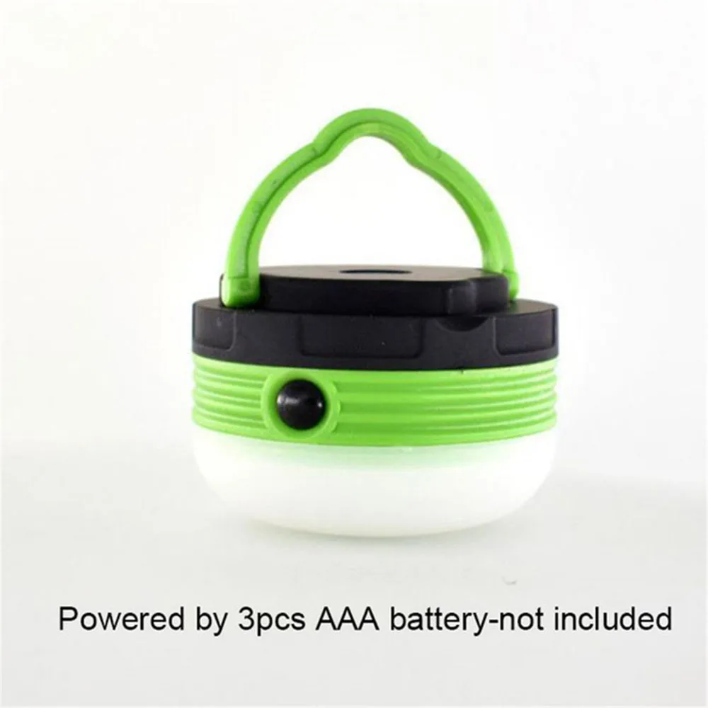 Aukelly Мини Портативный походный светильник 3 Вт светодиодный USB Перезаряжаемый фонарь для кемпинга Открытый аварийный походный ночной подвесной светильник для палатки - Мощность в ваттах: Dry battery