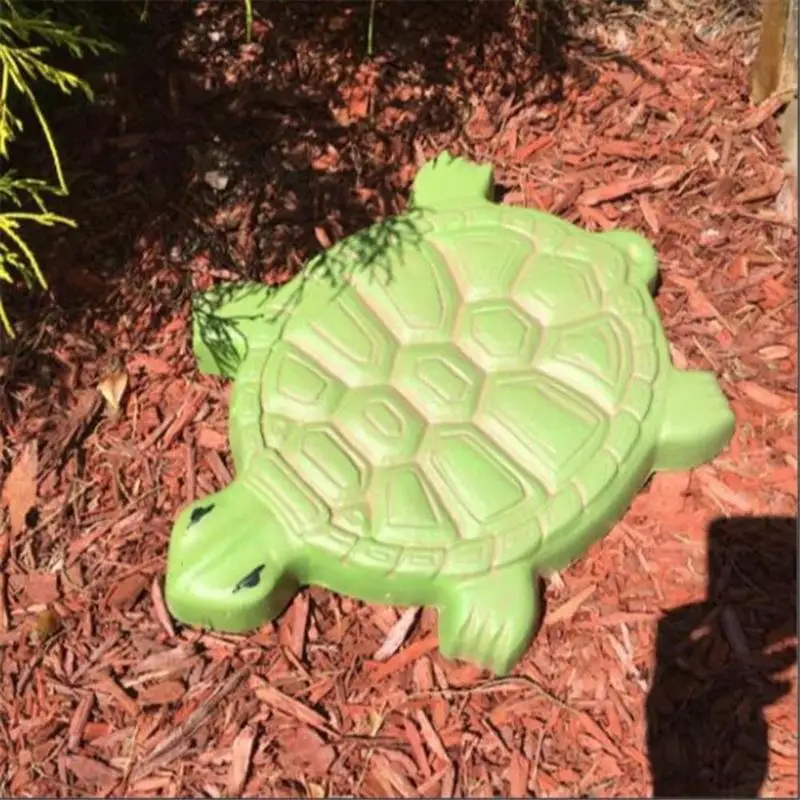 Форма для изготовления черепаховых дорожек DIY Форма для изготовления черепаховых дорожек садовая дорожка каменные формы Бетон цемент прессформа 40x34x3,8 см