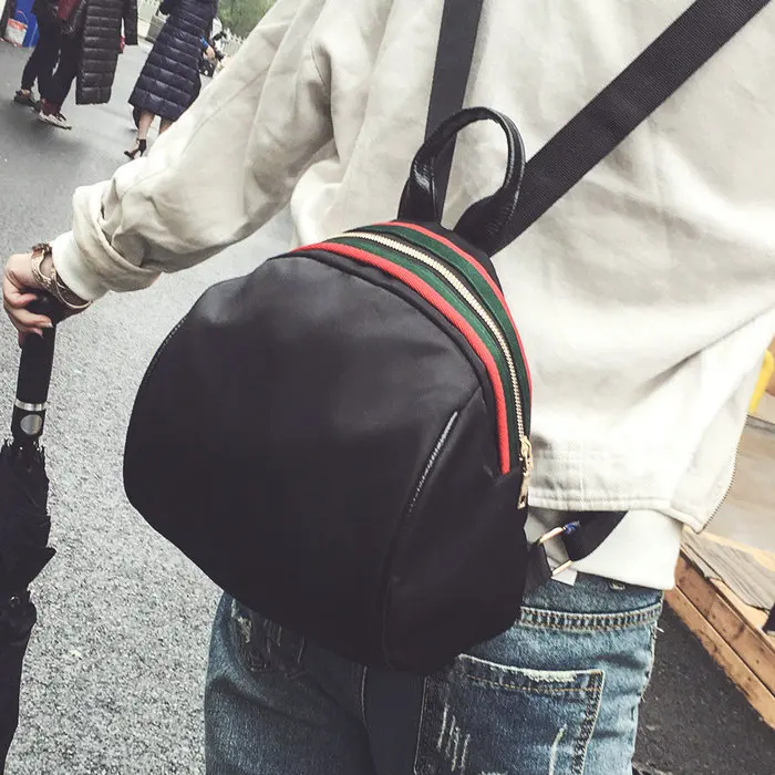 

2019 New Style Korean-style Fashion Backpack Women's Oxford Cloth Crossbody Bag Casual Fashion Mini Shell Backpack