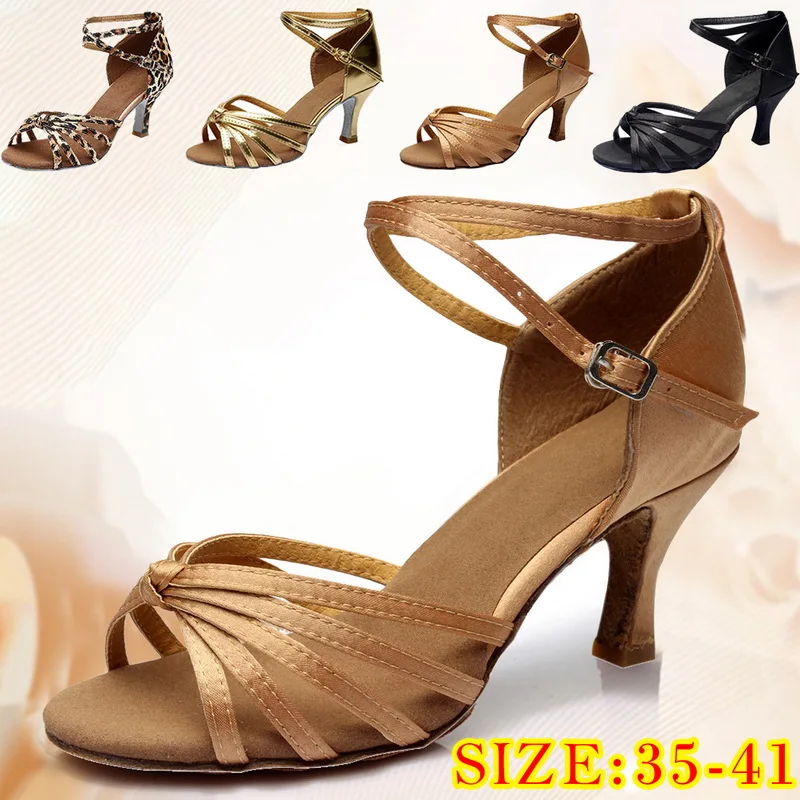 

High Heels Sandals Women Shoes Summer Ladies Buckle Slingbacks Sandals Female Fashion Ankle Strap Heels Shoes Dancing Party