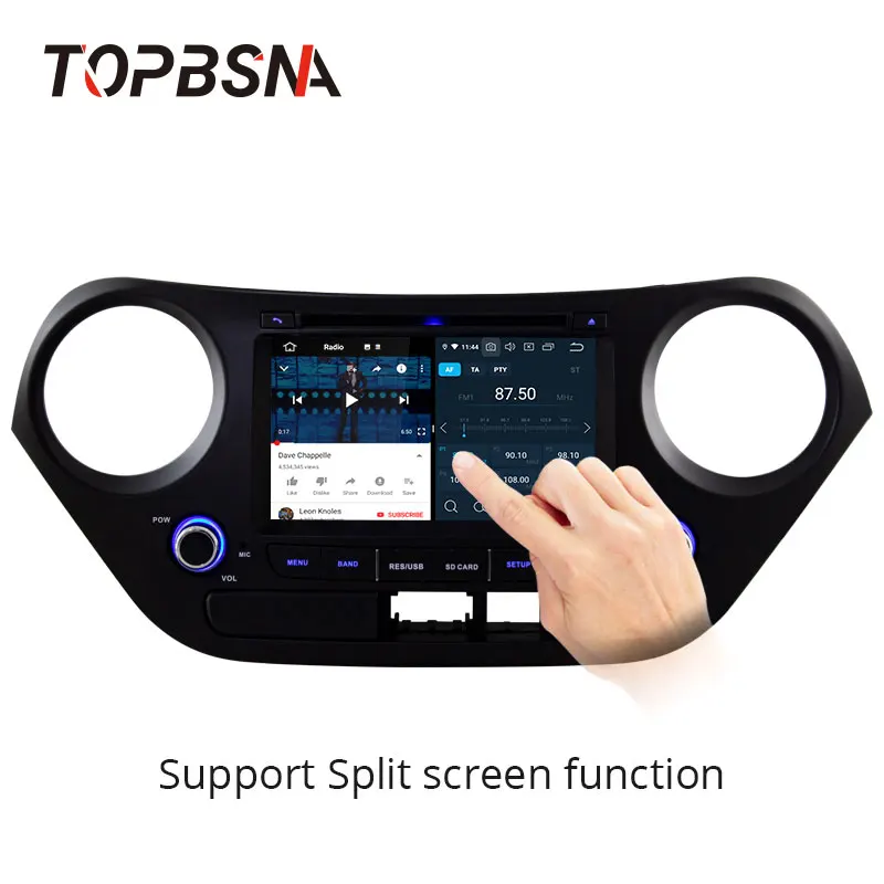 Cheap TOPBSNA Octa cores 4G+64G Android 9.0 Car DVD Player For HYUNDAI I10 2014-2015 WIFI Multimedia GPS Stereo 2 Din Car headunit RDS 1 Cheap TOPBSNA Octa cores 4G+64G Android 9.0 Car DVD Player For HYUNDAI I10 2014-2015 WIFI Multimedia GPS Stereo 2 Din Car headunit RDS 1