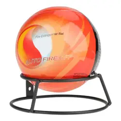 Boule de feu à sec automatique, 0.5KG, pour voiture, dispositif de Suppression du feu, avec support mural 