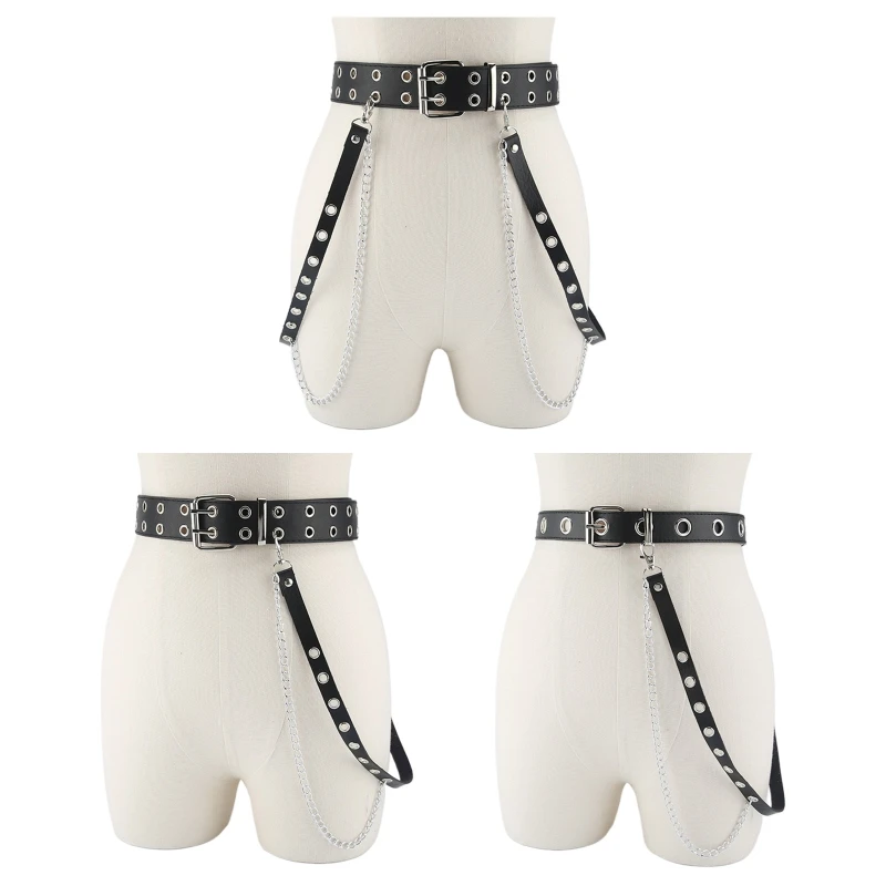 Belt Waist Chain Punk Goth Women Punk Chain Belt Gothic Belts