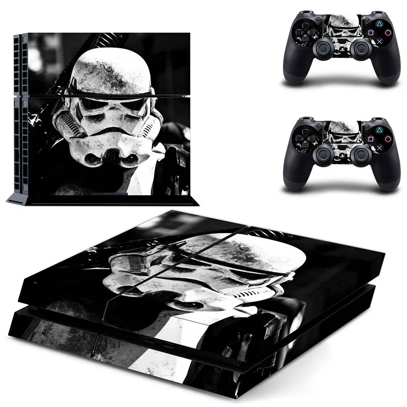 DPTM0382 PS 4 стикер Звездные войны игровая станция 4 наклейка s, наклейка для PS4 наклейка Pegatinas Adesivo для консоли playstation 4 и 2 контроллера - Цвет: DPTM0382
