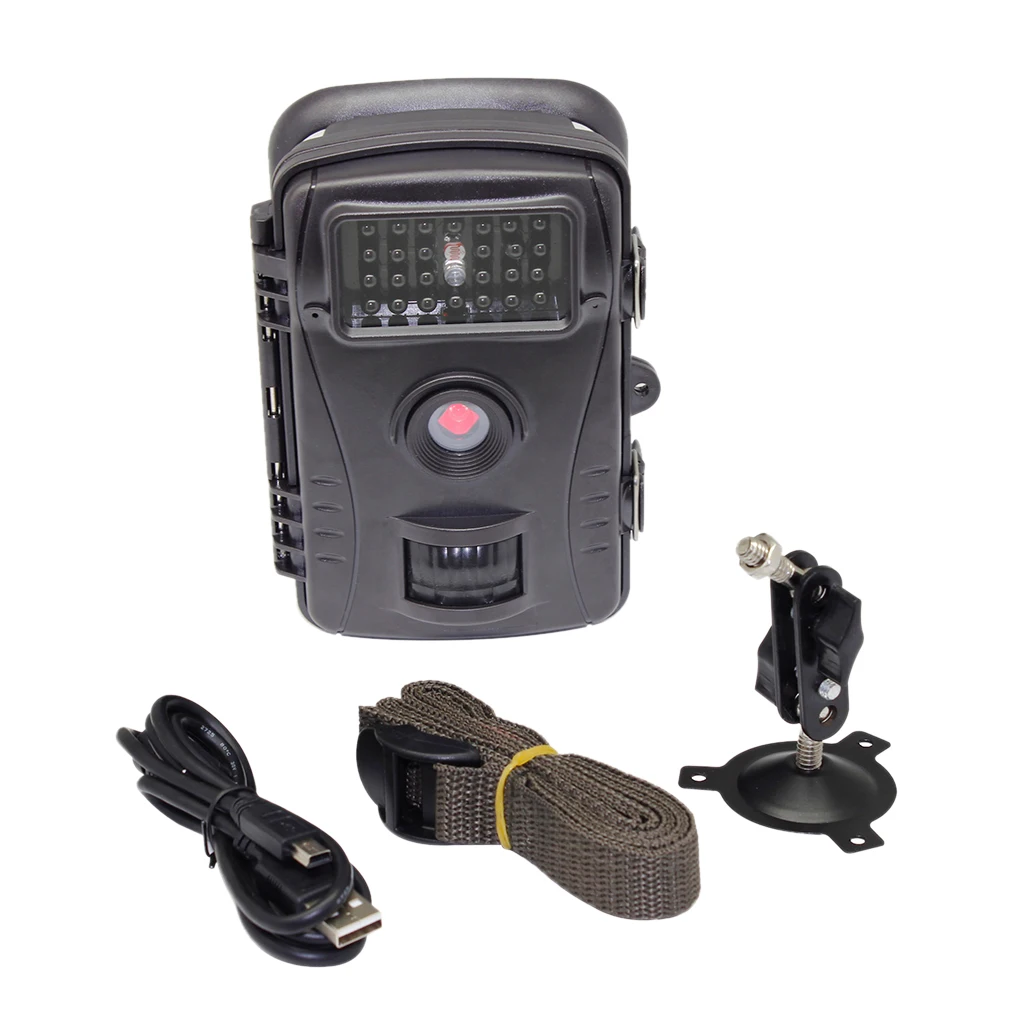 

Digital Scouting Game Trail Camera 8MP HD Infrared PIR Low Glow Night Vision Camera with Colorful LCD Screen
