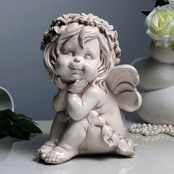 

Figure "Fairy sitting" 21x21x28cm aged 3808105