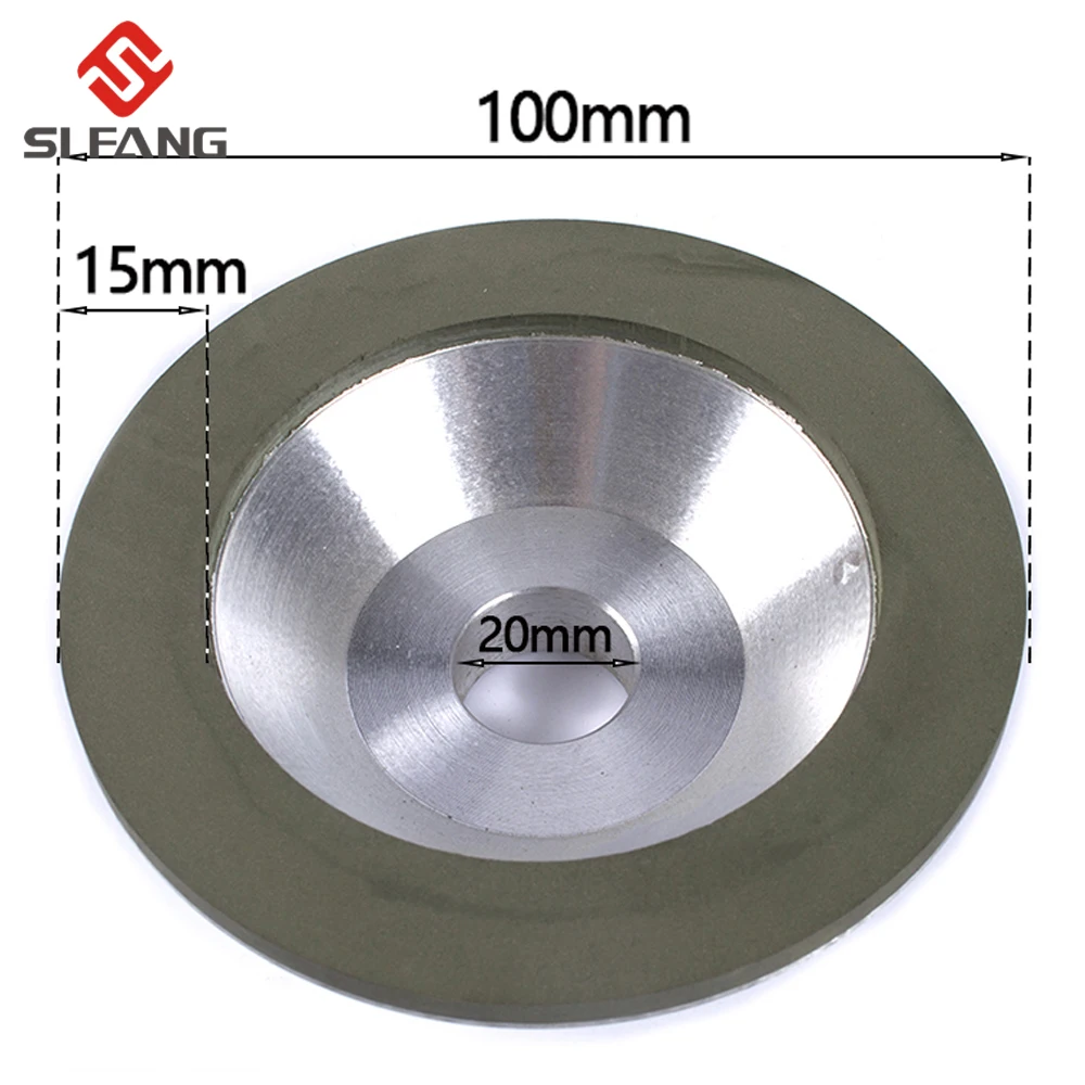 Diamond Grinding Wheel Cup electroplate Grinder Cutter Grinding Disc For Tungsten Steel Milling Cutter Tool Sharpener