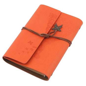 

New Notebook Diary Vintage PU Leather Spiral Literature Note Book Paper Replaceable Journal Planners Stationery