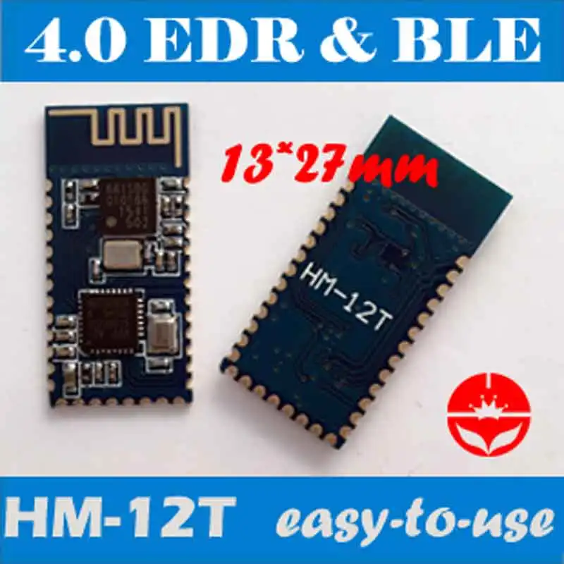 1 шт. x HM 12 12T Bluetooth 4 0 двухрежимный модуль мастер ведомый приемопередатчик|bluetooth