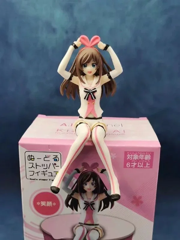 

Anime Figure 13CM FURYU AI Virtual Youtuber Kizuna AI Channel PVC Action Figure Model Kizuna AI Toys Gift