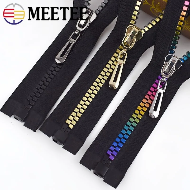 2pcs 8# Open-end Resin Zipper For Sewing Eco-friendly Jackets Coat Down Zippers Zip for DIY Garment Accessories | Дом и сад
