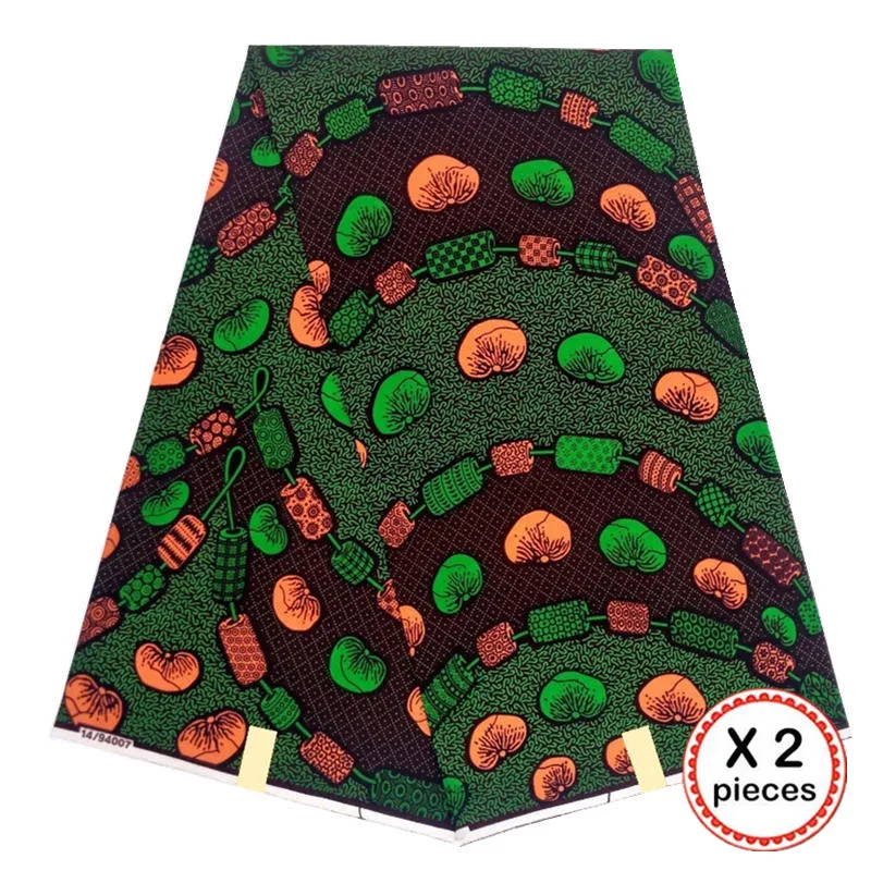 Африканская восковая ткань с принтом Анкара для шитья Анкара африканская ткань 12 ярдов Нигерия хлопок Гана ткань для платья 91011