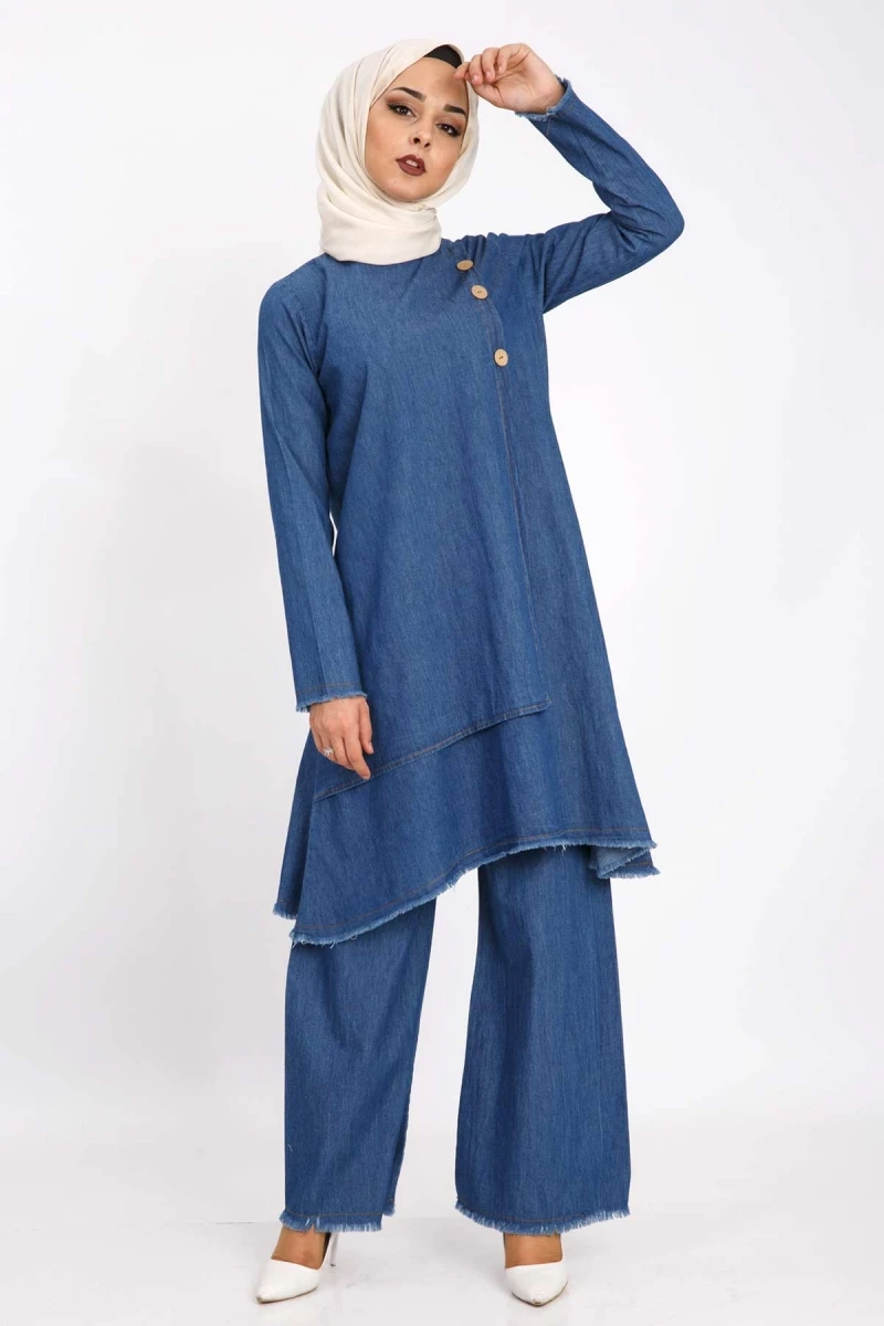 Clamshell Dual Jeans Suit TSD1650 DarkPant Suits AliExpress