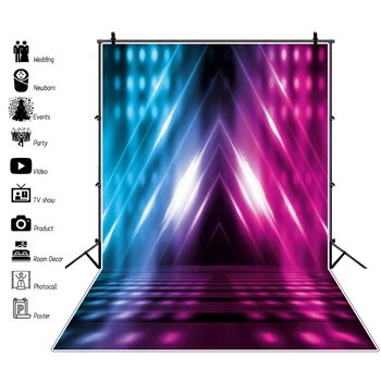 

Yeele Fluorescent Aperture Stage Scene Portrait Customized Photo Backdrops For Home Studio Photography Backgrounds For Video