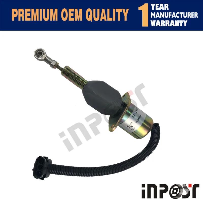 24V остановочный соленоид клапан для Cummins 6CT 8,3 SA-4335-24, 6743-81-9140, 3930234