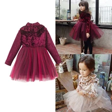 Одежда для маленьких девочек; детская одежда; рождественское платье принцессы жасмин; Новогоднее платье для девочек; платья для маленьких девочек на день рождения