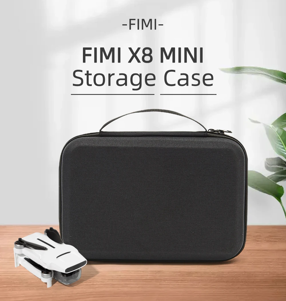 Drone Shoulder Bag For Fimi X8 Mini Portable Storage Bags Handbag Waterproof Carrying Case Box Hard Cover Accessories Blue