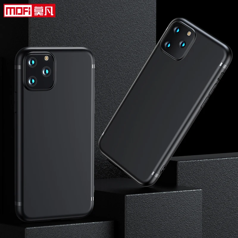 

matte case for iPhone 11 cover soft TPU MOFi apple iphone 11promax case ultra thin silicon black back slim protective case Coque