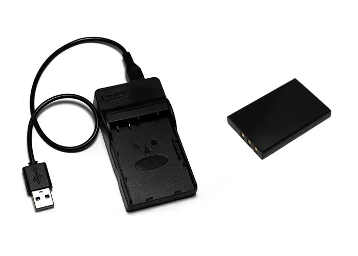 Белый NP-30 NP-30DBA NP30 CNP-30 CNP 30 CNP30 KLIC-5000 FNP60 Батарея+ USB Зарядное устройство для объектива с оптическими зумом Casio QV-R3, QVR3, R3, QV-R4, QVR4, R4 - Цвет: Белый