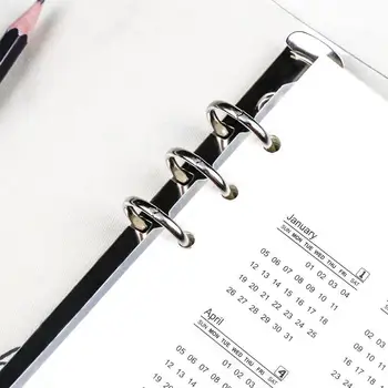 

A5 A6 Loose-Leaf 2020 Calendar Partition Baffle Pp 6 Wire Transparent Holes Matte Thick 60 Standard Y8Y8