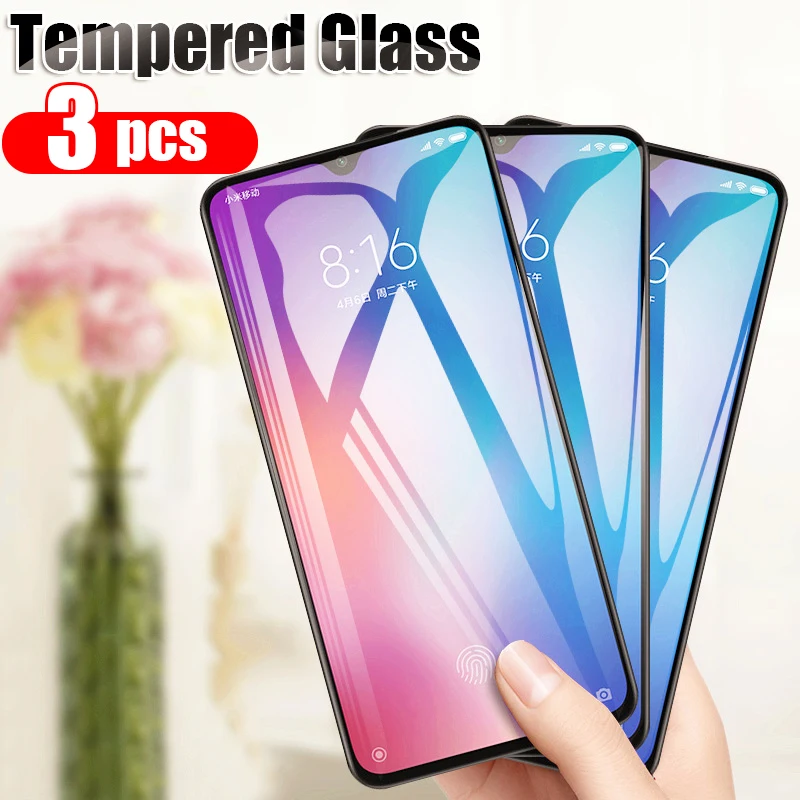 

1-3PCS Full Tempered Screen Glass Film For Xiaomi Redmi Note 7 6 Pro 5 PLus Protector Film For K20 Pro 5A 6A 7A Protective Glass