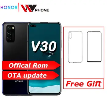 Original Honor V30 Kirin990 Octa core 5G Smartphone 6GB 8GB 128GB 40mp Triple Camera 40W SuperCharge 5G Mobile Phone