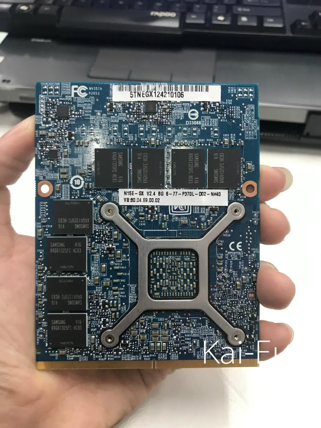 Finest  Orignal GTX 870M GTX870M 3G DDR5 Video CARD For LAPTOP Clevo P375SM P157SM P151SM P150SM P170SM P17