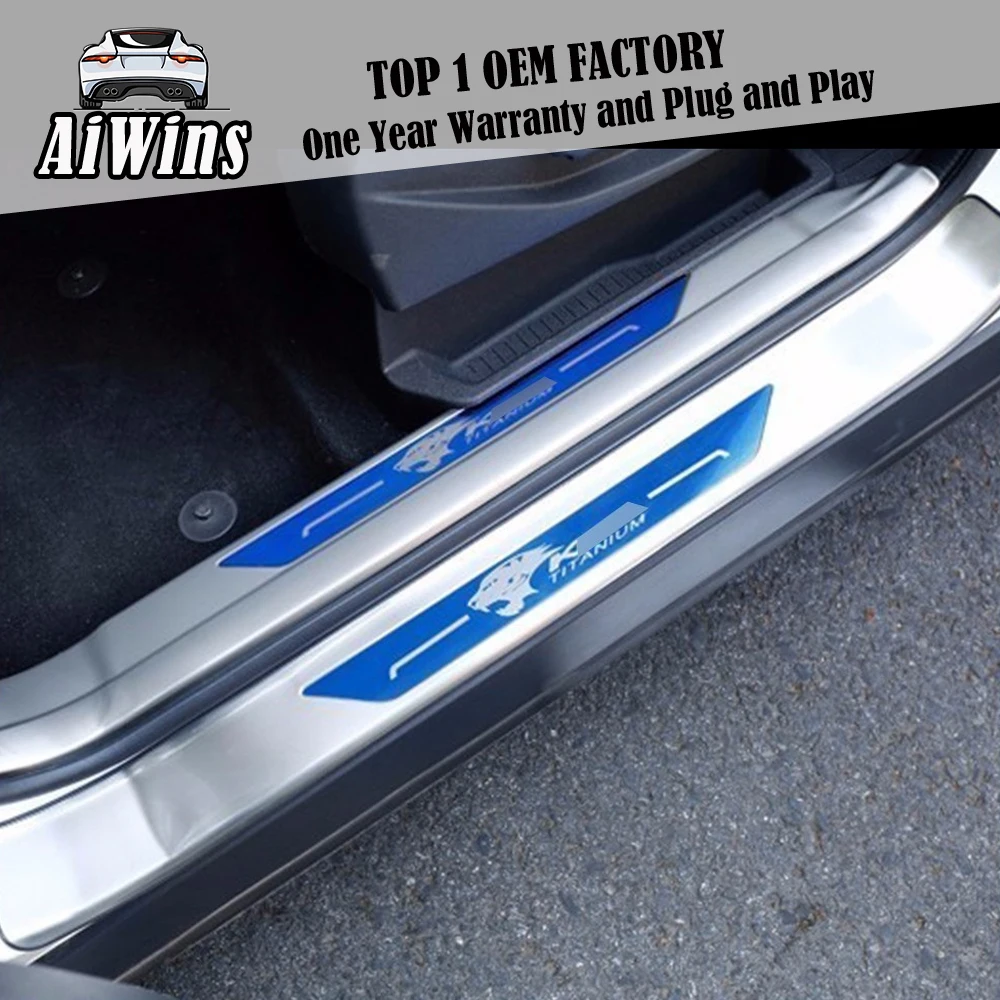 Автомобиль-Стайлинг для Ford Kuga Добро пожаловать педаль 2013- для модифицированного после порога декоративной пластины отделка пасты
