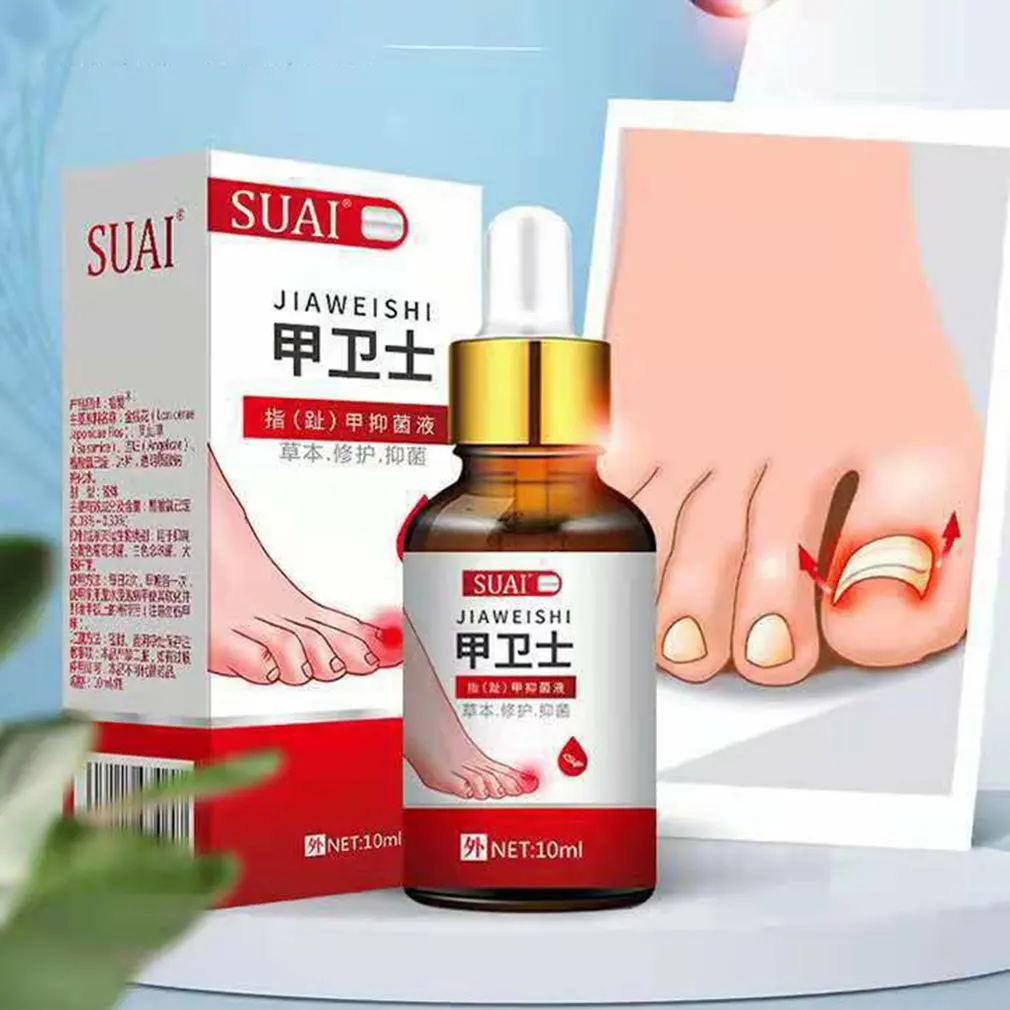 Toenail Antibacterial Solution Comfort Antifungal Liquid Solution For