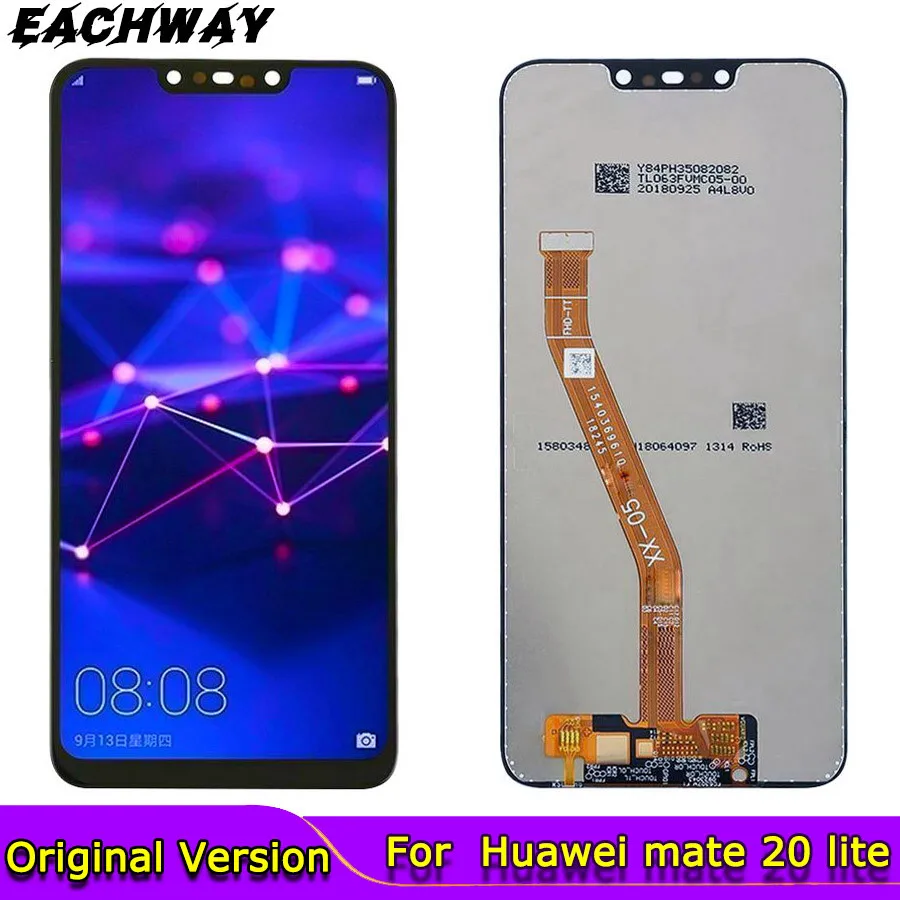 Новый ЖК-дисплей для Huawei mate 20 lite сенсорный экран дигитайзер замена LCD | Мобильные