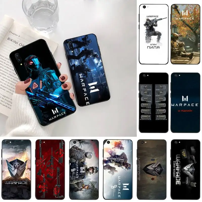 Warface с пониженным содержанием жира игровой чехол для телефона Vivo Y91c Y17 Y51 Y67 Y55 Y93 Y81S