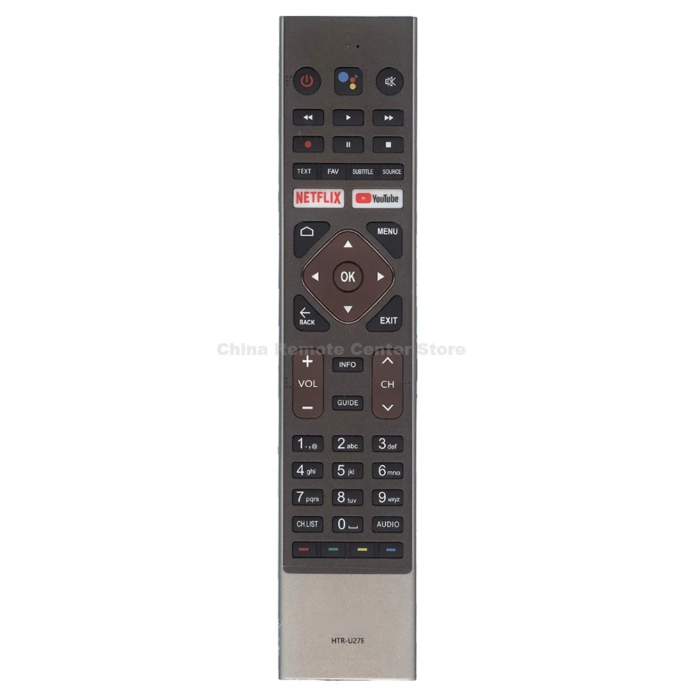 Htr-u27e para Haier Original Controle Remoto Smarttv Le32k6600sg Le43k6700ug Le50k6700ug Le50u6900ug Le55k6700ug Le65s8000ug Voz - Image 2