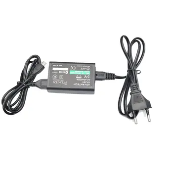 

EU/US Plug Home Charger Power Supply 5V AC Adapter USB Charging Cable Cord For Sony PlayStation Psvita Slim PS Vita PSV 2000