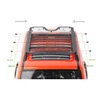 D1RC RC Remote Control Model Car Parts Thor KM Tank 300 Upgrade Accessories Metal Simulation Extended Luggage Rack Accessories 5