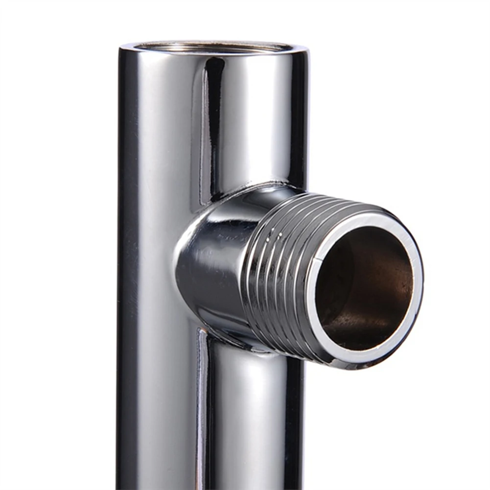 HOT ！！！ Shower Head Stainless Steel Mount Base Extension Pipe Arm Bathroom Accessories