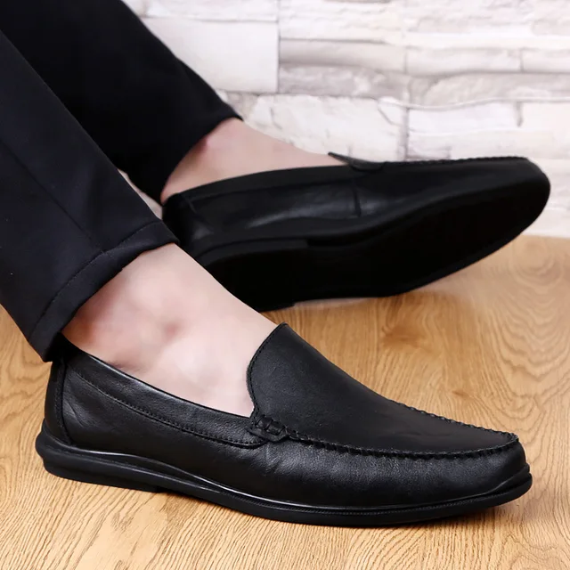 Mannen Casual Platte Schoenen Hollow Mesh Zachte Zool Loafers Schoenen Mens  Fashion Formele Zakelijke Rijden Bootschoenen Plus Size - AliExpress  Schoenen