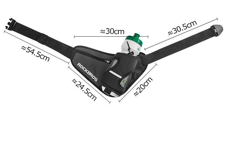 Марафон для бега на велосипеде для бега, пояс для воды поясная сумка для туризма фитнес сумка поясная сумка-держатель для телефона для бутылки воды