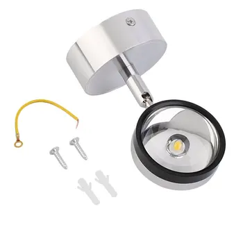 

3W LED Lamp Wall Light Bulb Rotatable Sconce Warm/Pure White AC 100V-265V