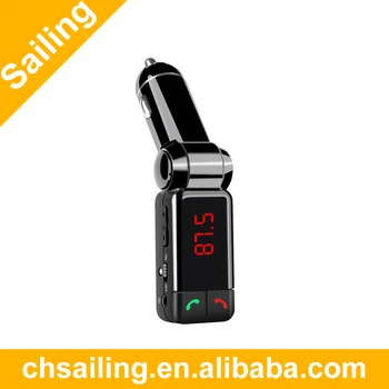 

1PC BC06 LCD Display Car Bluetooth mp3 Audio Player FM Transmitter Handsfree Dual USB Car Charger