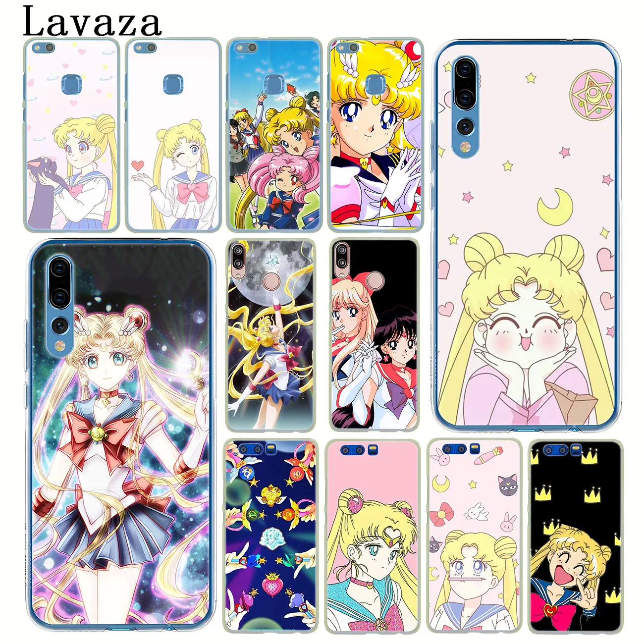 Чехол для телефона Lavaza Sailor moon Huawei P30 P20 Pro P9 P10 Plus P8 Lite Mini 2016 2017 P smart Z 2019|Бамперы| |