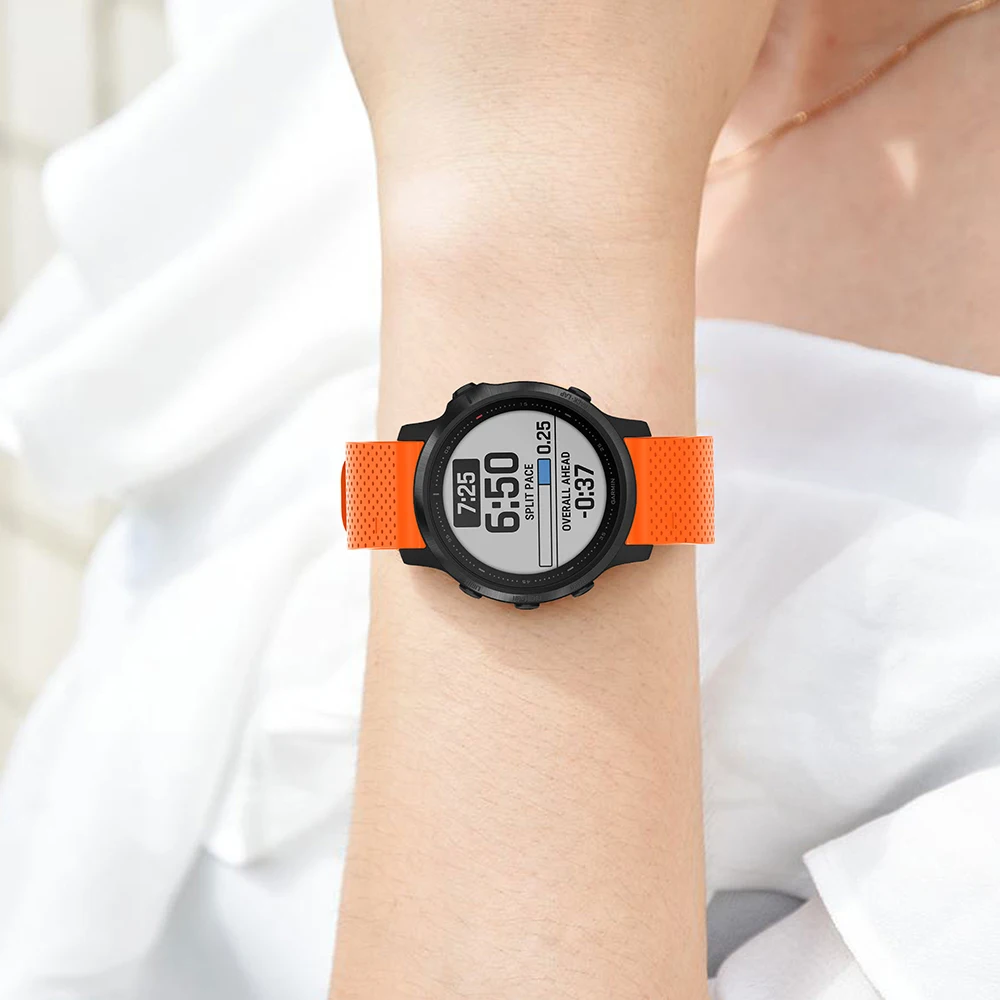 20 мм силиконовый ремешок для часов для Garmin Fenix 6S Quick Release классический ремешок для часов для Garmin Fenix 5s/5s Plus Смарт часы браслет