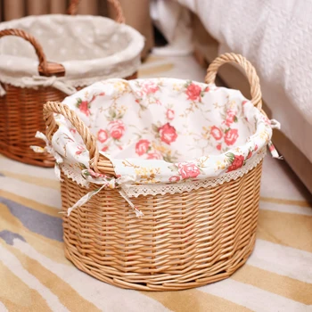 

Home Furnishing Accept Basket Willowerwork Accept Basket Book Rattan Plaited Articles Snacks Magazine Sundries Storage Accept