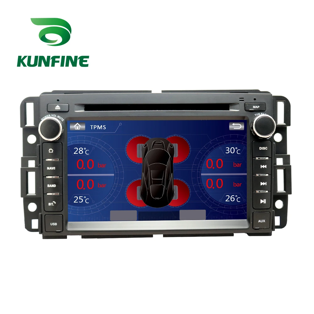 Wince Car DVD GPS Navigation Multimedia Player Car Stereo For GMC Yukon Tahoe 2007-2012 Radio Headunit