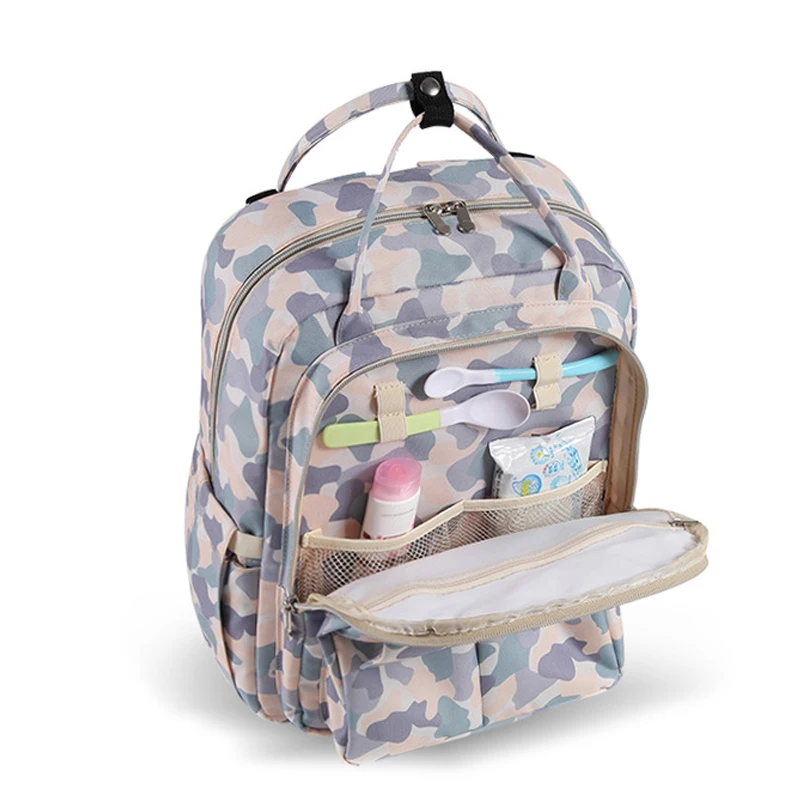 

Baby For Mom Big Baby Hanging Maternal Nappy Handbag Mommy Bag Mama Anti-theft waterproof High capacity Multifunction Fashion