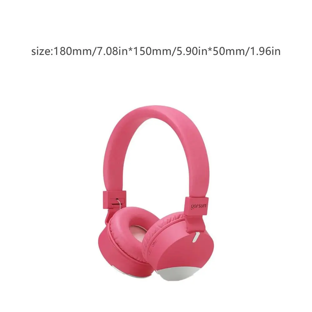 Kids Headphones Wireless Headphones Bluetooth 5 0 headset wearing a folding phone Foldable Stereo Headphone Gaming Earphones