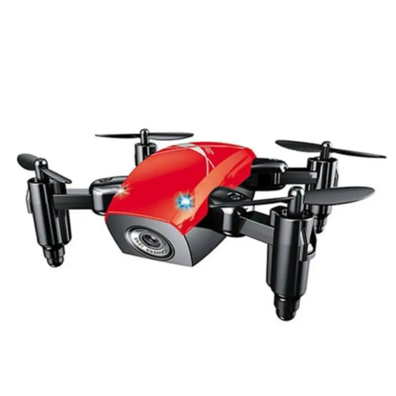 Мини Дрон с камерой Дрон HD складной WiFi режим высоты Квадрокоптер Дрон VS RC держать селфи Карманный FPV Micro головные уборы P2Y8