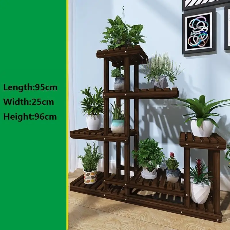 MODEL B Полки для дерева Soporte интерьер Estante Para Flores Estanteria Plantas стойки открытый Stojak Na Kwiaty Цветочная полка завод стенд - Цвет: MODEL B
