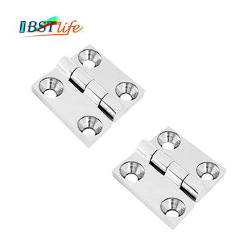 

2PCS Heavy Duty SS 316 marine grade1.5inch 38*38m cast Boat Caravan RV Deck Cabinet Drawer Door Strap Butt Hinge Hardware