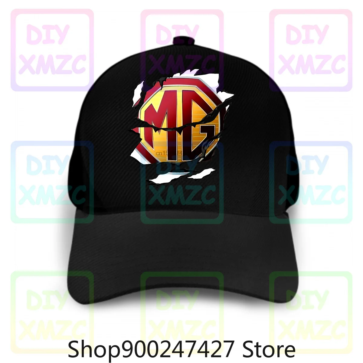 Мужская хлопковая бейсболка с коротким рукавом и логотипом|Мужские бейсболки| |